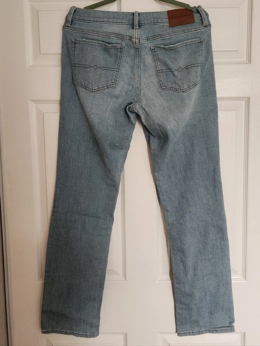 Lucky Brand Mid Rise Straight Leg Jeans - Picture 2 of 3